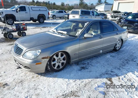 2004 Mercedes-Benz S 430 4Matic из США, поврежденный, VIN WDBNG83J44A417088